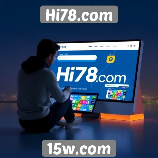 Acessibilidade e usabilidade do site Hi78.com